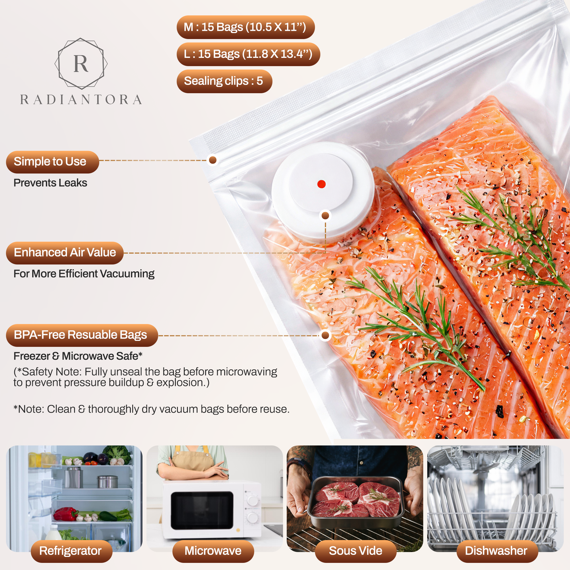 PureSeal Vacuum White