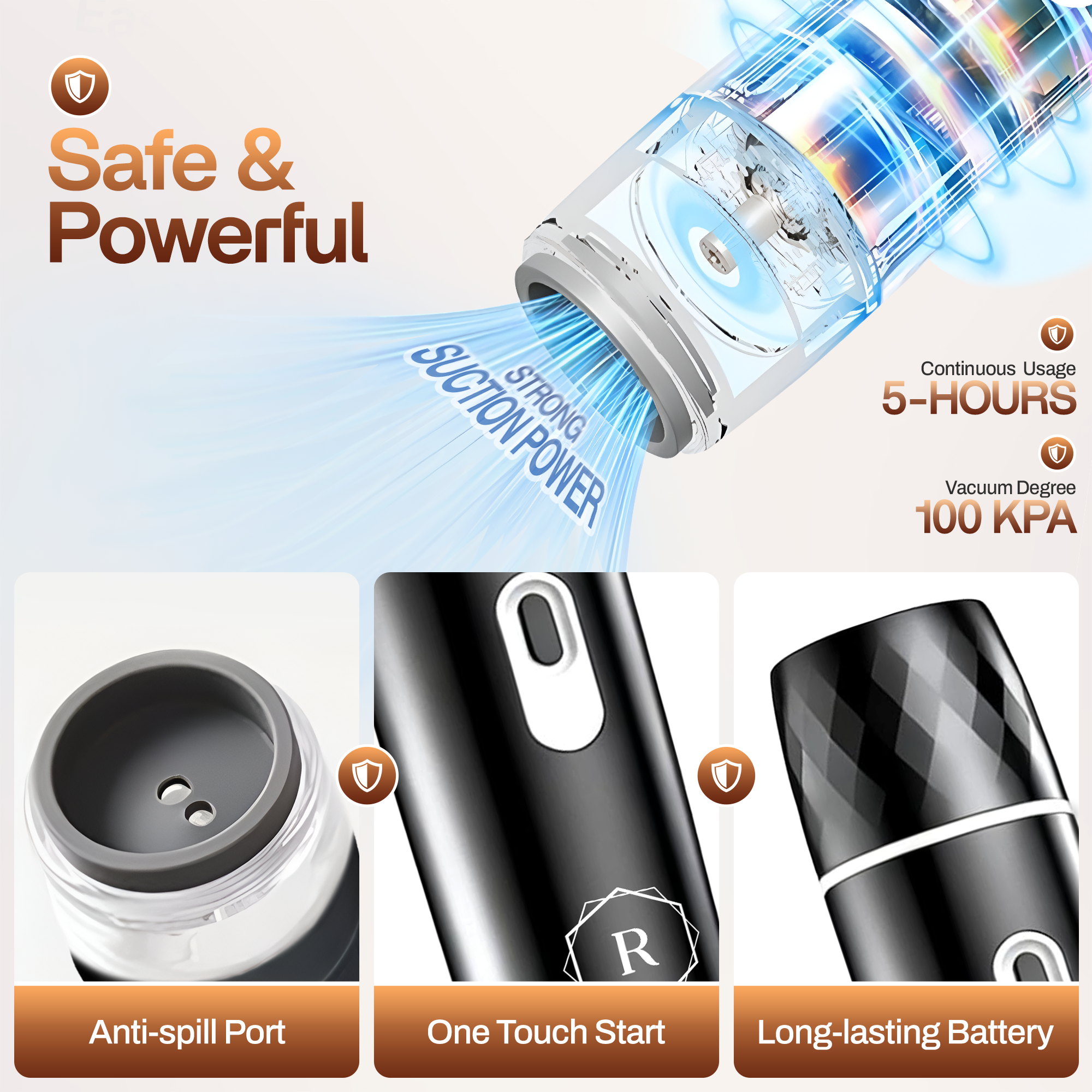 PureSeal Vacuum Black