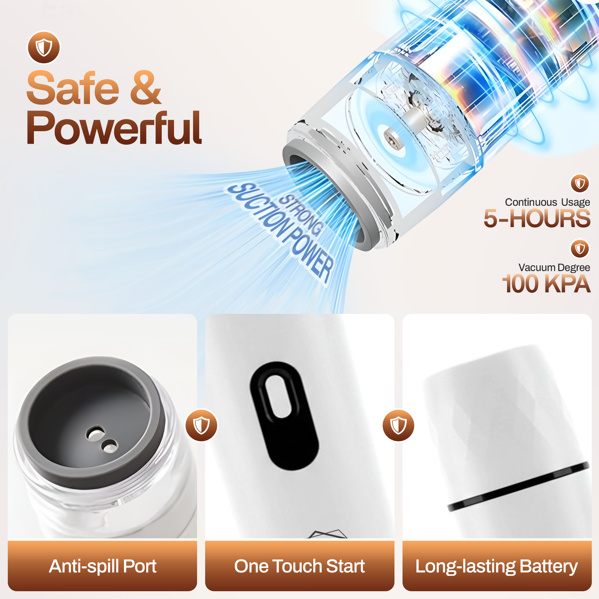 PureSeal Vacuum White