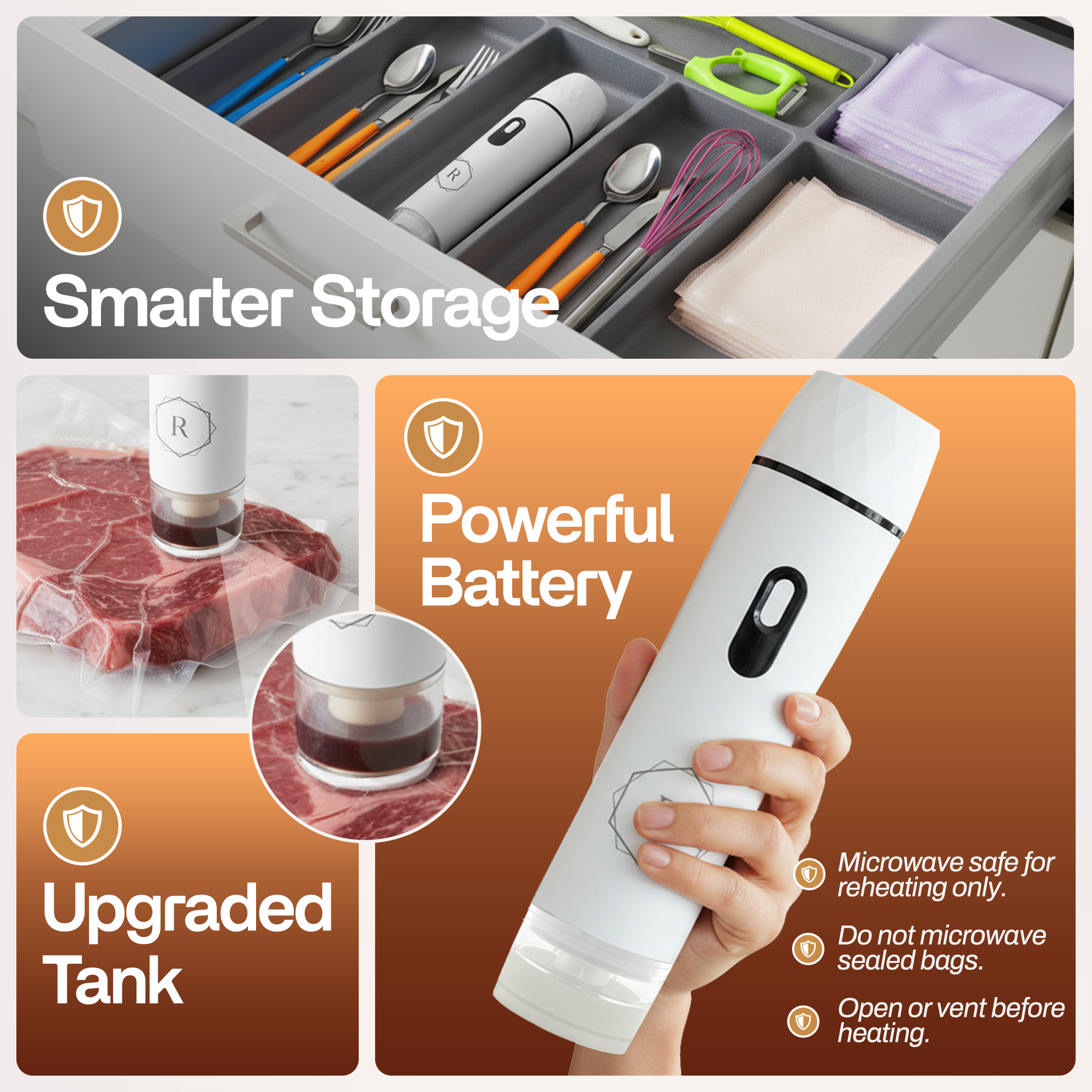 PureSeal Vacuum White